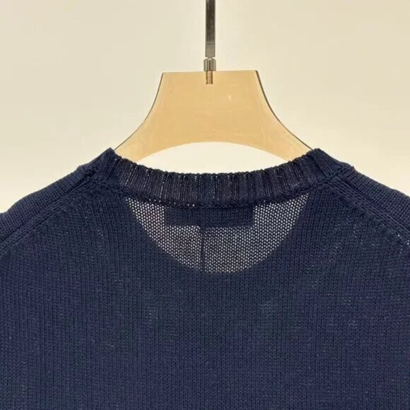 Brand new with tags, POLO Ralph Lauren blue wool tweed coat, Polo Bear sweater - Picture 3 of 6